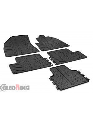 Original Gledring Passform Fußmatten Gummimatten 4 Tlg.+Fixing - BMW X1 06.2022-> (Automatik)